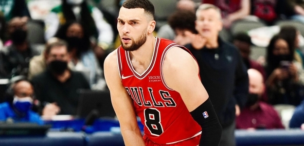 Zach LaVine, jugador de Chicago Bulls.