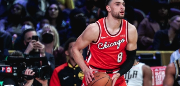 Zach LaVine, jugador de Chicago Bulls.