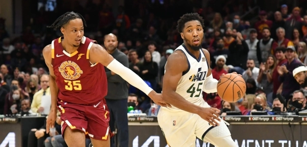 Donovan Mitchell, jugador de Utah Jazz.