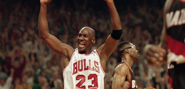 Michael Jordan, leyenda de la NBA.