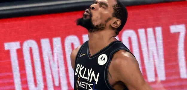 Kevin Durant, amenaza a Nets. Foto: gettyimages