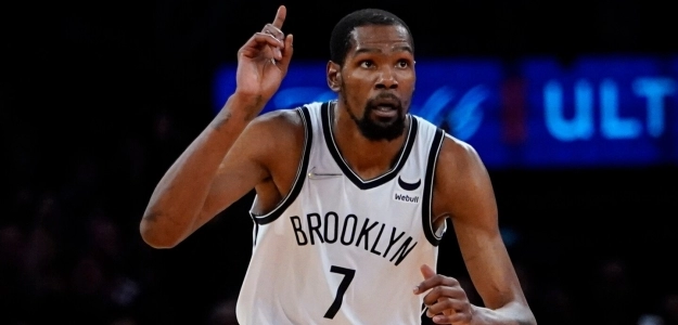 Kyrie Irving, con los Brooklyn Nets