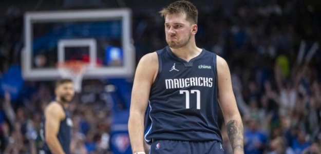 Luka Doncic, con los Dallas Mavericks