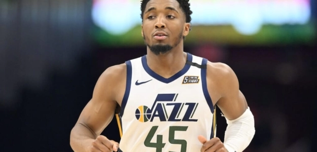 Donovan Mitchell, con los Utah Jazz