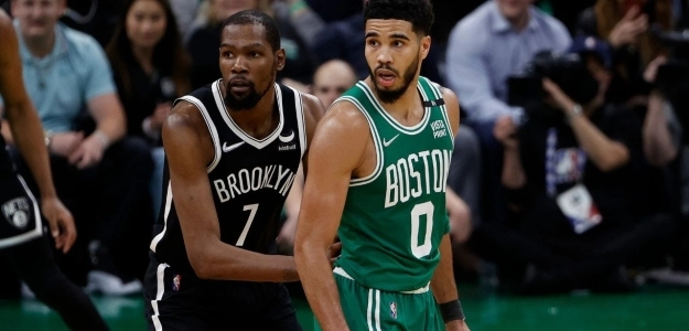Kevin Durant y Jayson Tatum
