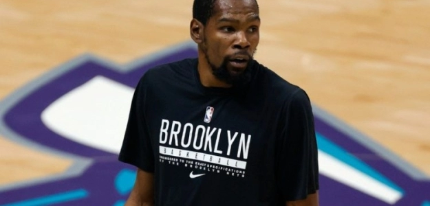 Kevin Durant, con los Brooklyn Nets