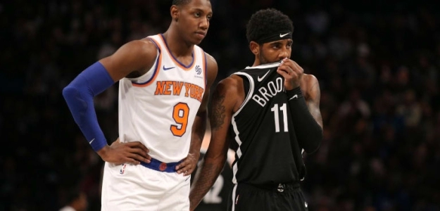 Kyrie Irving, con los Brooklyn Nets