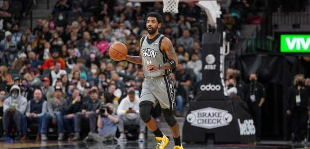 Kyrie Irving, con los Brooklyn Nets
