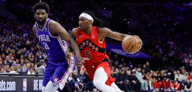 Precious Achiuwa, jugador de Toronto Raptors.