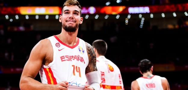 Willy Hernangómez, jugador de la Selección Española. 