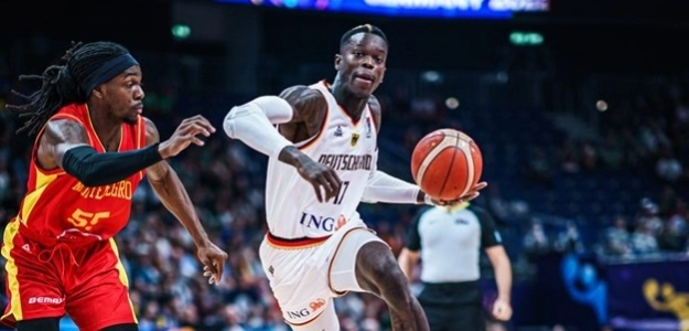 Dennis Schröder, jugador de Alemania.