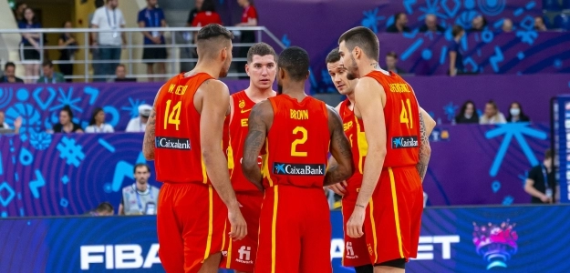 España vence a Georgia en su segundo partido del Eurobasket 2022.