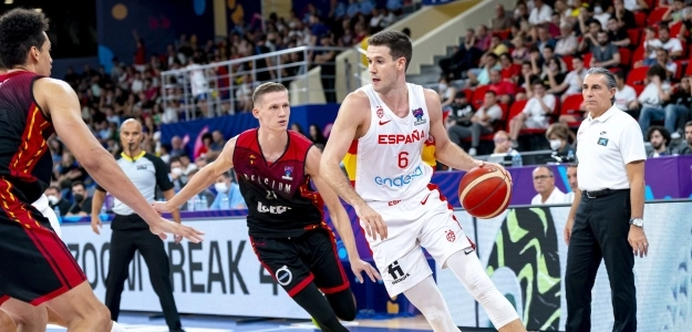 España cae ante Bélgica (73-83).