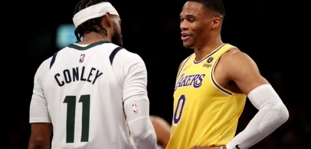 Russell Westbrook, jugador de Los Angeles Lakers.