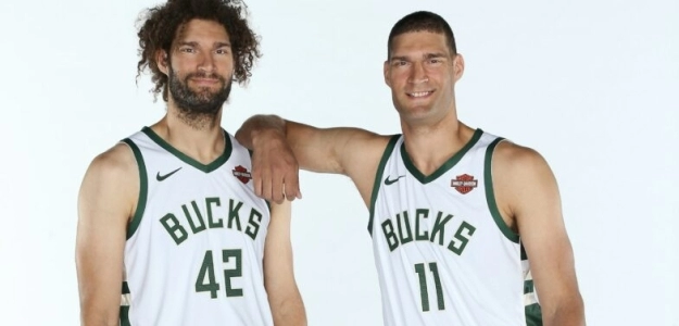 Los hermanos Lopez, dos de los jugadores más lentos de la NBA