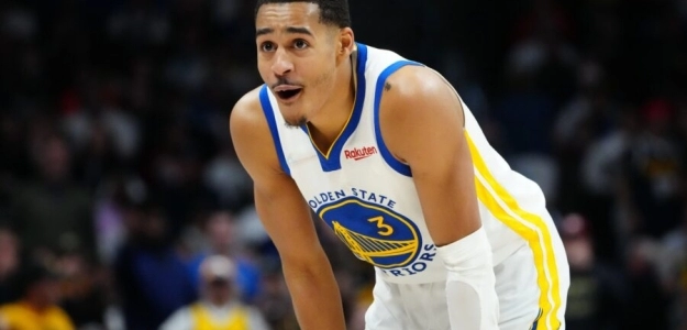 Jordan Poole, con los Golden State Warriors