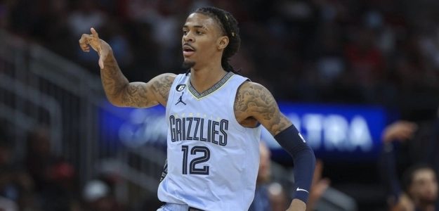 Ja Morant, estrella de Memphis Grizzlies.