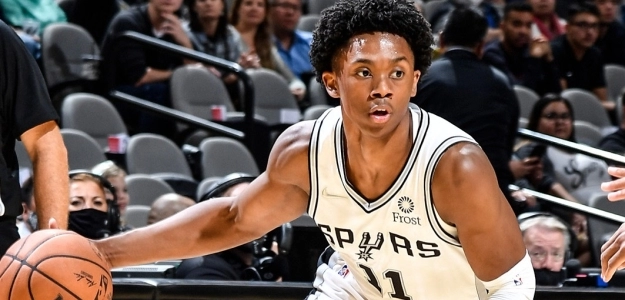 Joshua Primo, ex jugador de San Antonio Spurs.