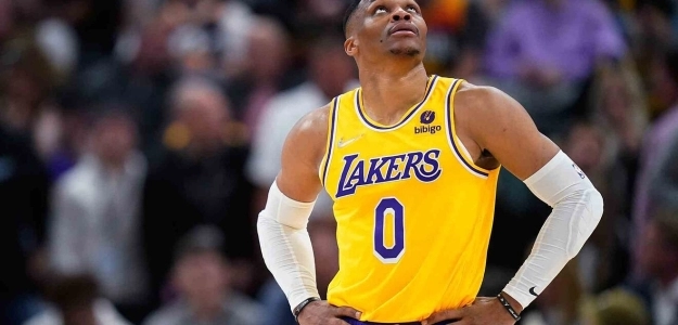 Russell Westbrook, jugador de Los Angeles Lakers.