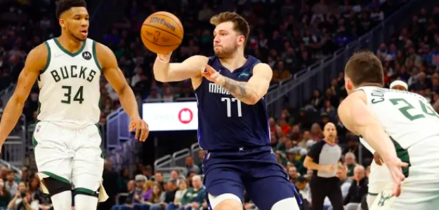 Anteto vs. Doncic en un Bucks-Mavs.