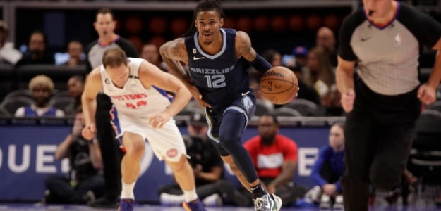 Ja Morant, increíble jugada. Foto: gettyimages