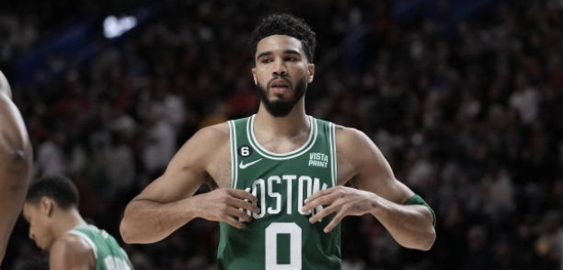 Jayson Tatum, eliminado. Foto: gettyimages