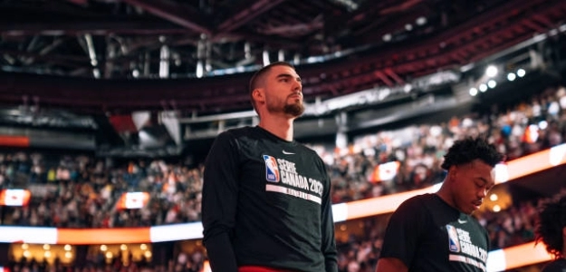 Juancho Hernangómez, indiferencia NBA. Foto: gettyimages