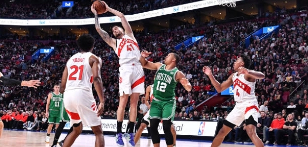 Juancho Hernangómez en Raptors. Foto: gettyimages