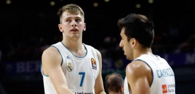 Luka Doncic y Facundo Campazzo, en el Real Madrid. 