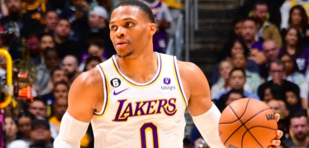 Russell Westbrook, estrella de Los Angeles Lakers. 