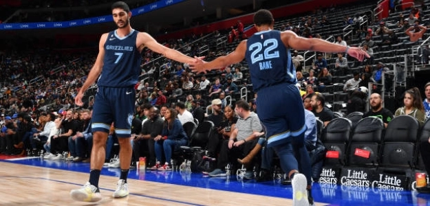Santi Aldama, pretemporada NBA. Foto: gettyimages
