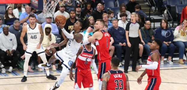 Ja Morant, jugada increíble. Foto: gettyimages