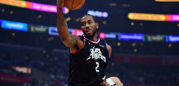 Kawhi Leonard, en un partido contra Detroit Pistons