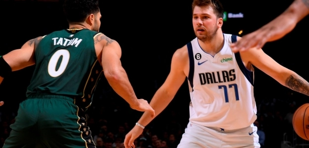 Jayson Tatum y Luka Doncic.