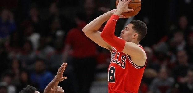 Zach LaVine, jugador de Chicago Bulls.