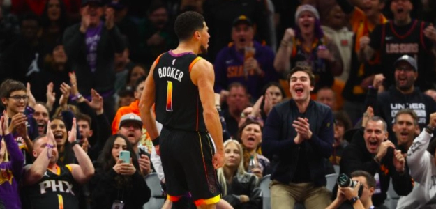 Devin Booker, estrella de Phoenix Suns.