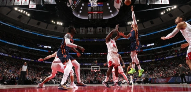 Jalen Brunson, jugada ganadora en Knicks. Foto: gettyimages