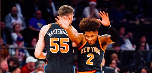 Los Knicks van viento en popa a toda vela.