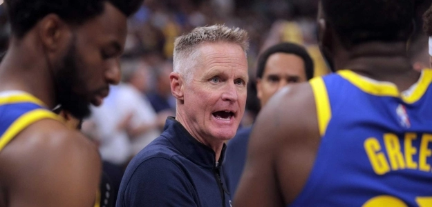 Steve Kerr, entrenador de Golden State Warriors. 