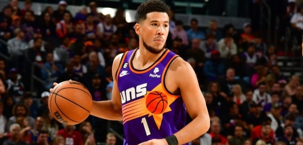 Devin Booker, estrella de Phoenix Suns.
