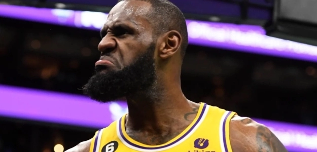 LeBron James, estrella de Los Angeles Lakers.