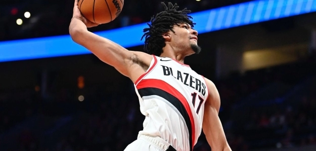 Shaedon Sharpe, jugador de Portland Trail Blazers.
