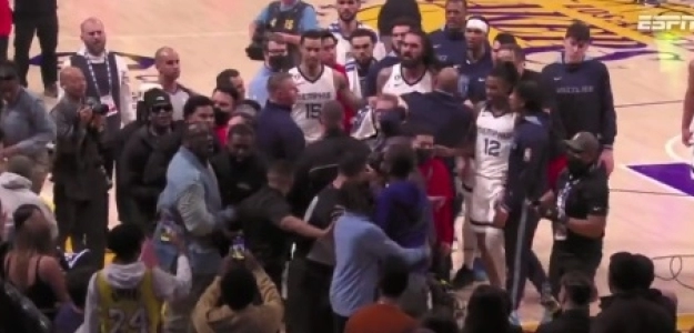 Shannon Sharpe y el padre de Ja Morant provocaron una trifulca durante el último partido de Memphis Grizzlies.