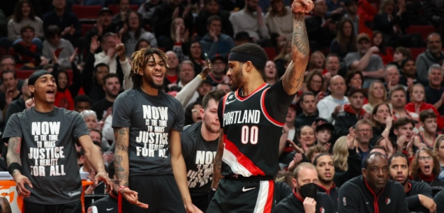 Los Blazers ganaron con claridad ante los Mavs. 