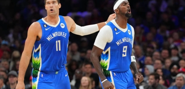 Brook López y Bobby Portis, mejores pívots NBA. Foto: gettyimages