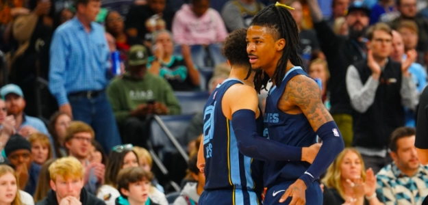 Ja Morant, estrella de Memphis Grizzlies. 