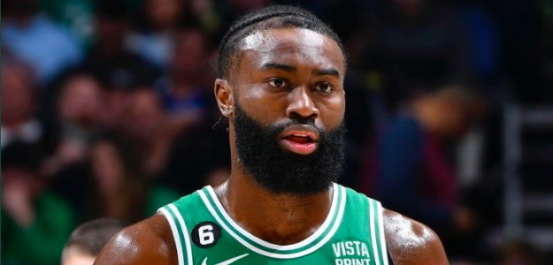 Jaylen Brown, estrella de Boston Celtics. 