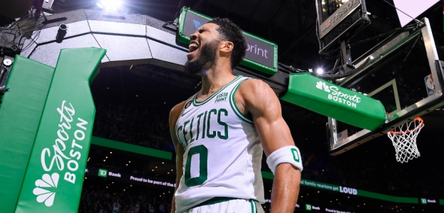 Jayson Tatum, estrella de Boston Celtics. 