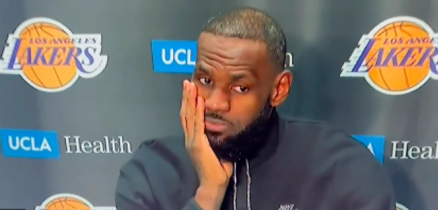 LeBron James, estrella de Los Angeles Lakers. 