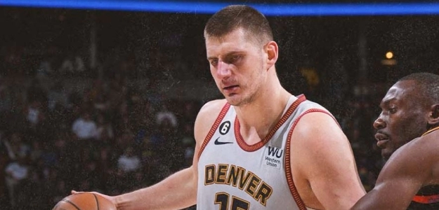 Nikola Jokic, estrella de Denver Nuggets. 